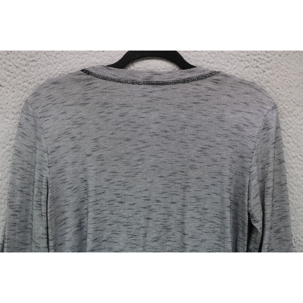 LOGO by Lori Goldstein Long Sleeve Tunic-Size Small-Pockets-BOHO-Lagenlook - Picture 9 of 9